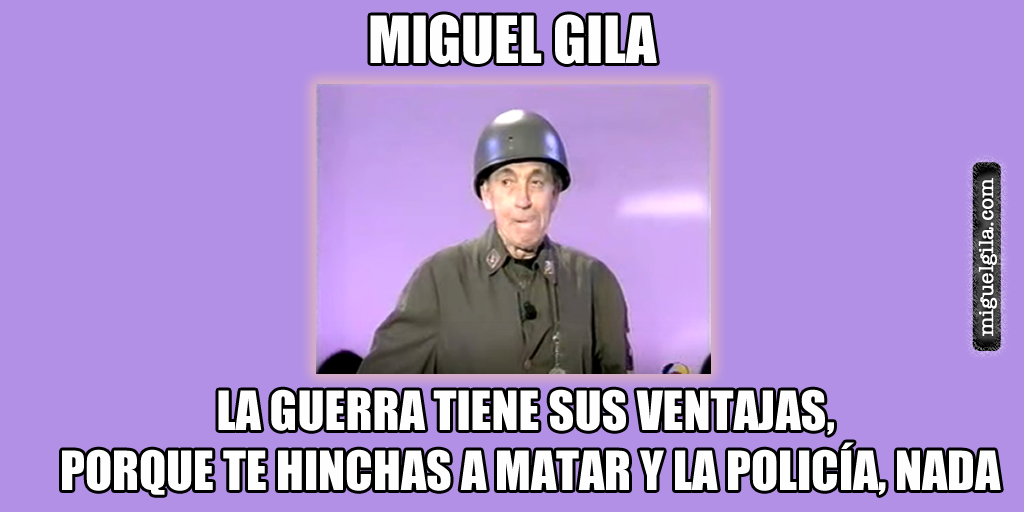 Miguel Gila - De mercenario - Mejores monologos