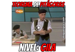VideoMeme - Miguel Gila - Teorema de Pitágoras