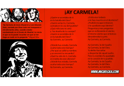¡Ay Carmela! de Jesús Munárriz y Luis Eduardo Aute, cantada por Rosa León - Canción preferida de Miguel Gila