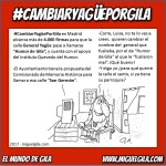 El apoyo a la calle «Humor de Gila» alcanza ya más de 4.000 firmas!! Porque queremos #CambiarYagüePorGila